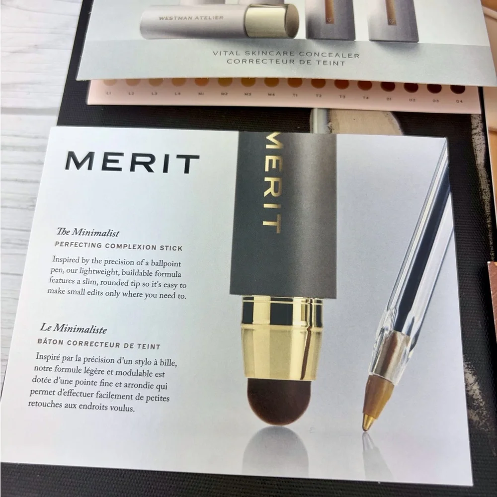 NIB Sephora Beauty Insider Foundation Sample & Primer 11 Piece Set.